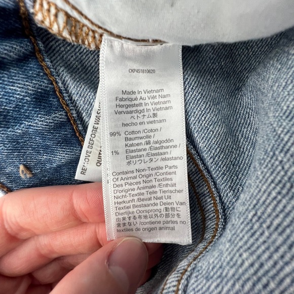 Madewell Women 24 The Perfect Vintage Jean Ainsworth Medium Wash Comfort Stretch - Picture 7 of 8